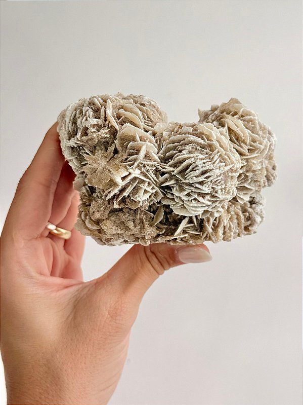 Rosa do Deserto - Base Serrada - BRD21 286g - Transforma o Ambiente, Organiza Ideias, Dissolve o Estresse, Entender Intuição, Concentração