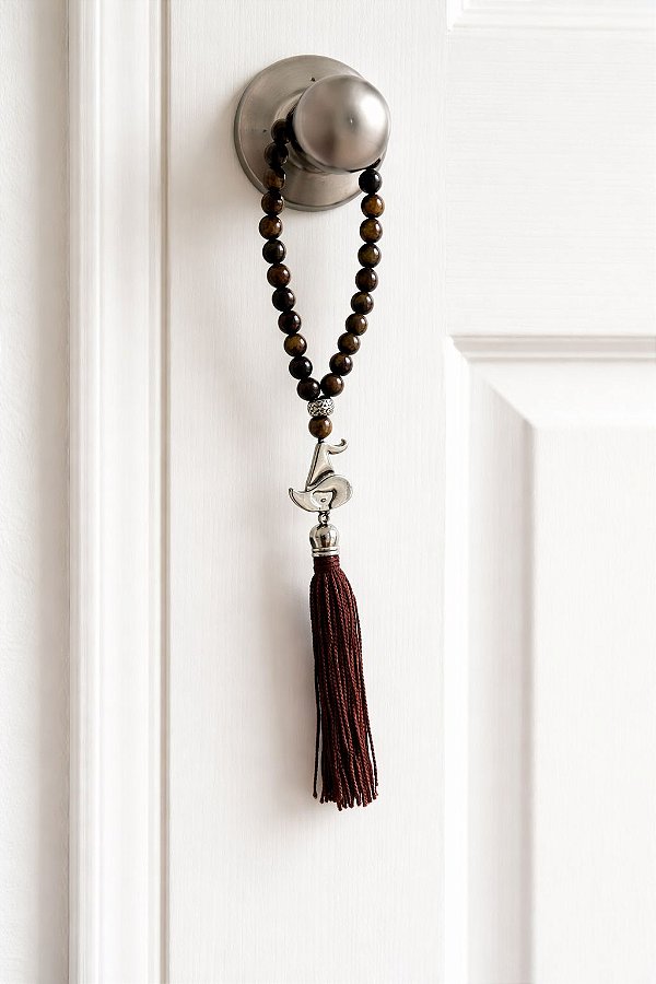 Japamala de Olho de Tigre 8mm - 27 Contas - Contra Inveja e Olhado; Autoconfiança; Coragem e Determinação