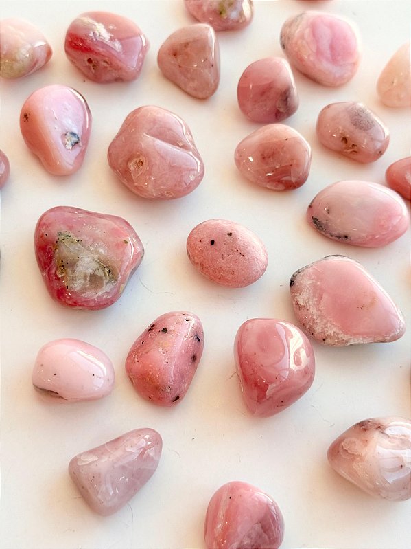 Opala Rosa Rolada - Sensitividade, Delicadeza, Tranquilidade e Beleza