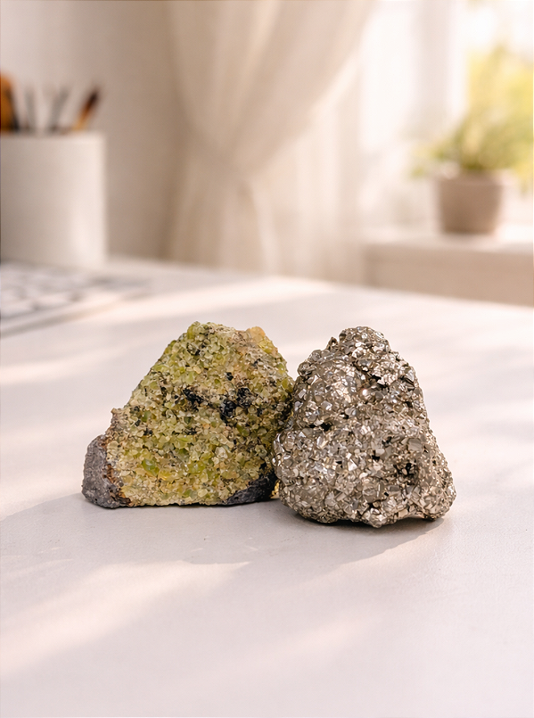 Dupla Transformação Financeira - Peridoto e Pirita