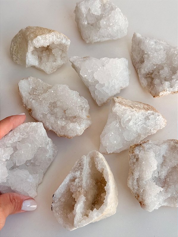 Geodo de Cristal Marroquino M - Purificação, Expansão e Harmonia