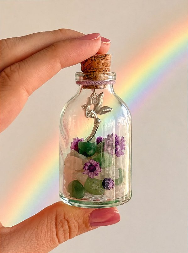 Patuá das Fadas - Pequeno Jardim Encantado para Atrair as Fadas