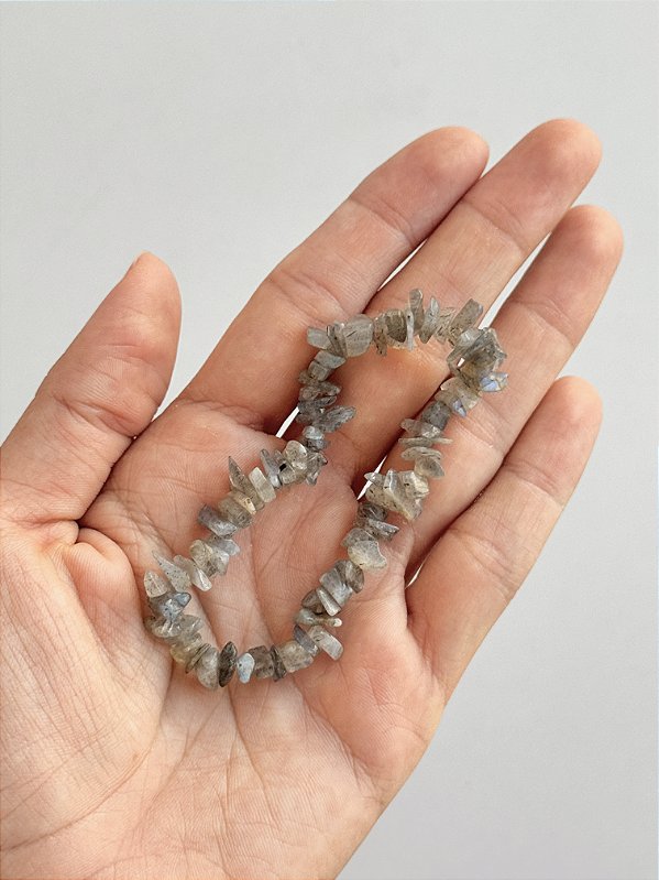Pulseira de Labradorita - Pedra da Magia; Expressão de Talentos; Controle Mental