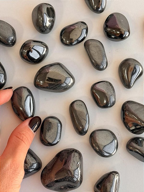 Hematita Rolada - Proteção, Disciplina, Afasta Vícios e Melhora Hábitos