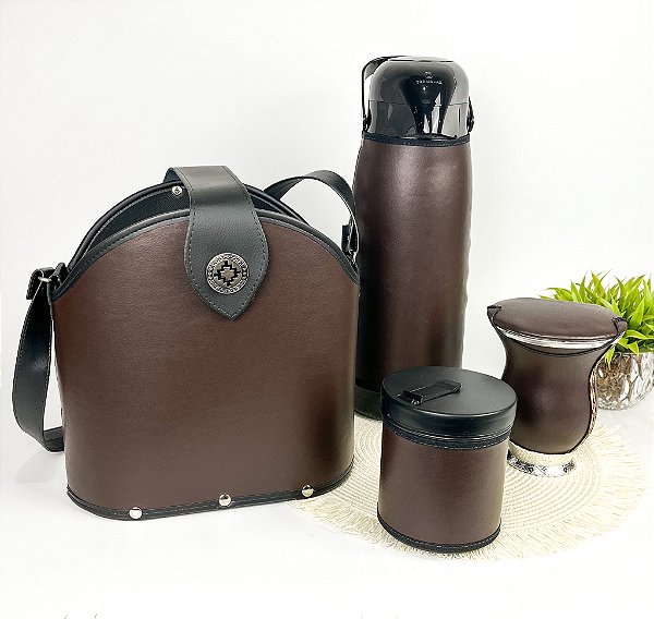 Kit Arqueado 5 Peças Marrom Escuro Personalizado