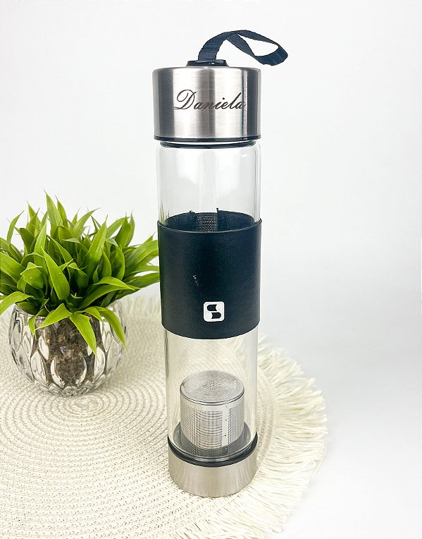 Squeeze Flip Com Infusor 400ml Personalizada