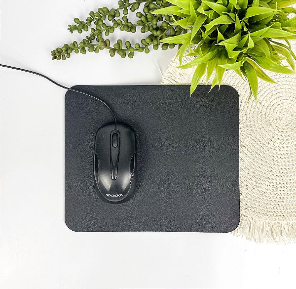 Mouse Pad Couro Sintético Personalizado