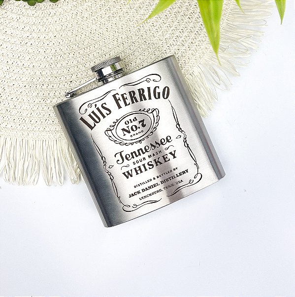 Cantil Porta Whisky Inox Personalizado