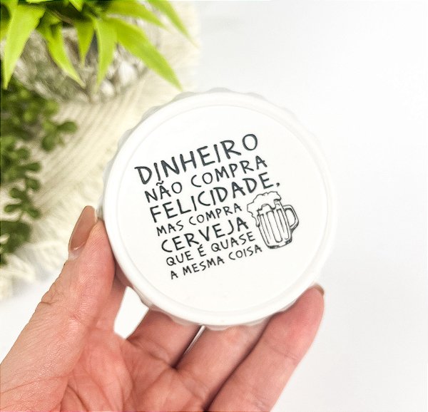 Abridor de Garrafa com Imã Personalizado