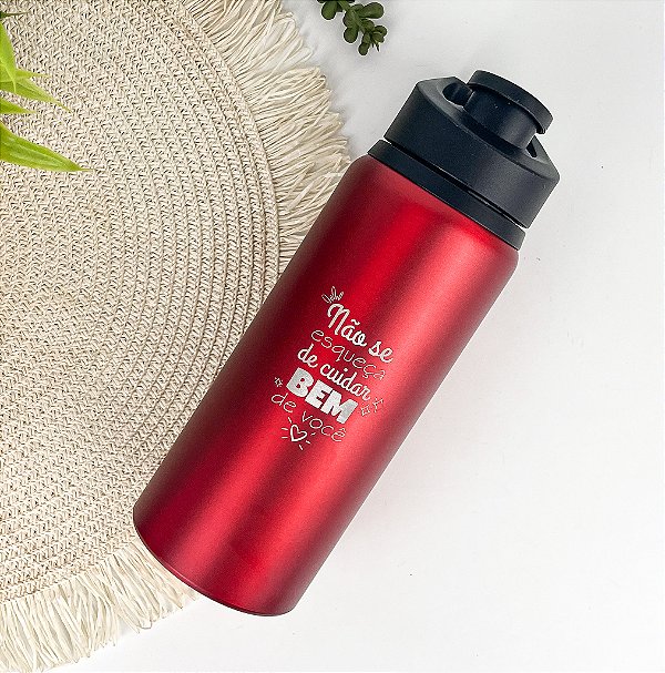 Squeeze em Alumínio 600ml Personalizado