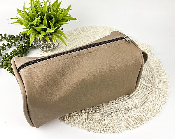 Necessaire Slim de Couro Sintético Personalizada - Mãe