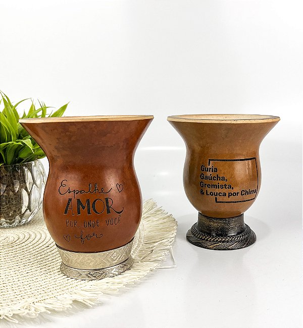 Cuia de Porongo Personalizada