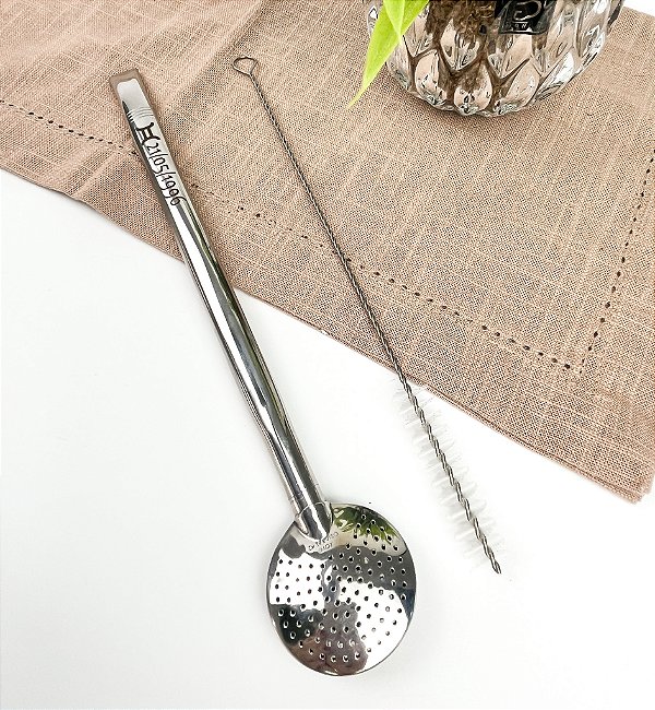 Bomba em Aço Inox com rosca e escova Personalizada