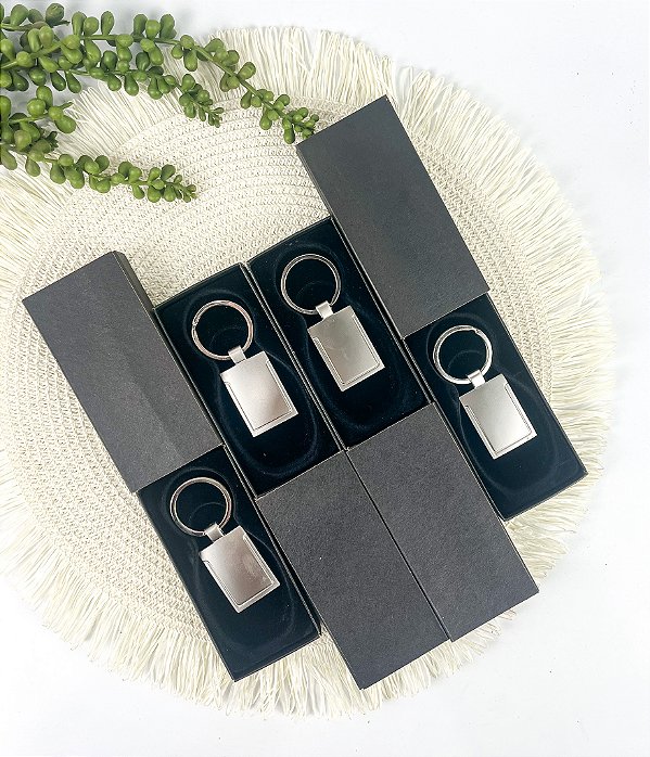 Chaveiros em Metal com Caixa Personalizados