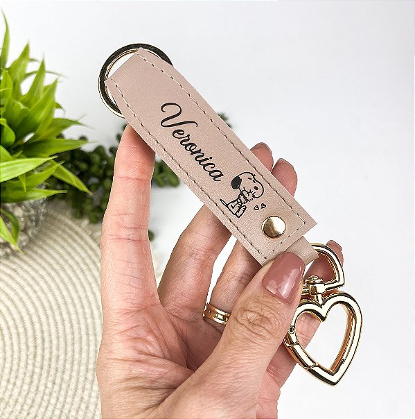 Chaveiro Slim Coração Personalizado