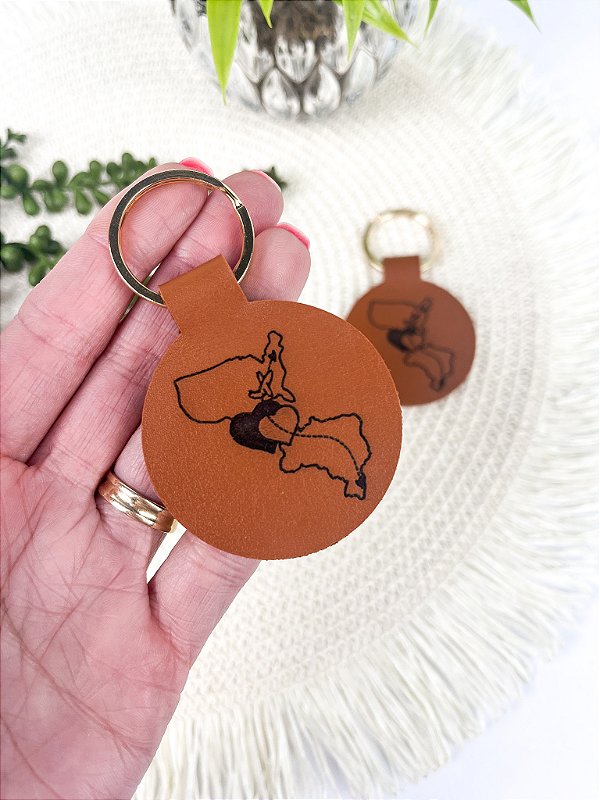 Chaveiro Redondo  Personalizado