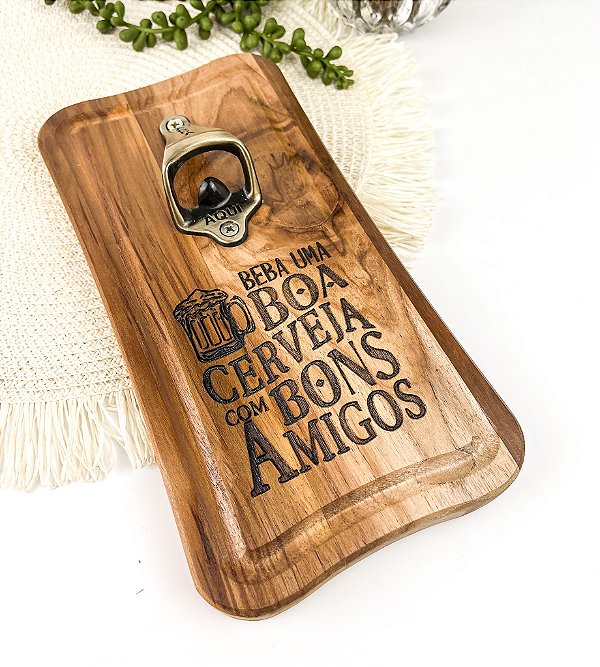 Abridor de Garrafas Parede Personalizado