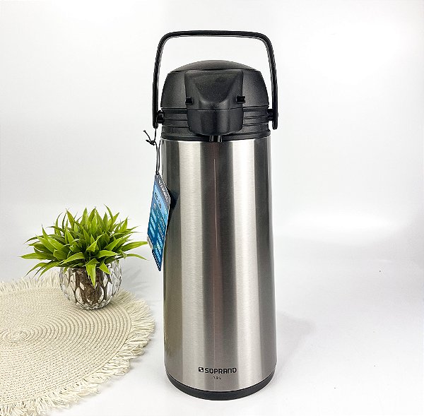 Garrafa Termica de Inox 1,9L Single Personalizada