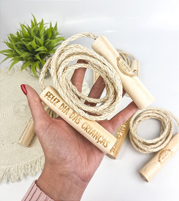 Pula Corda Infantil Personalizado