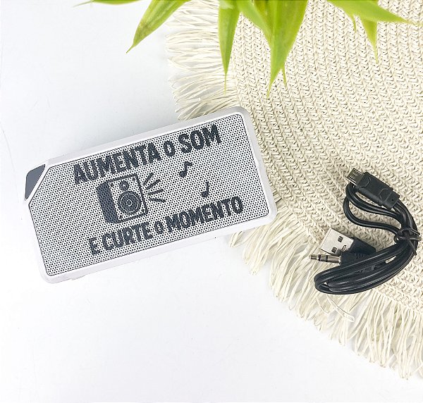 Caixa de Som Multimídia Personalizada