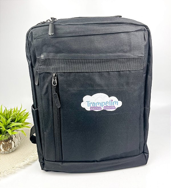 Mochila de Nylon USB Personalizada