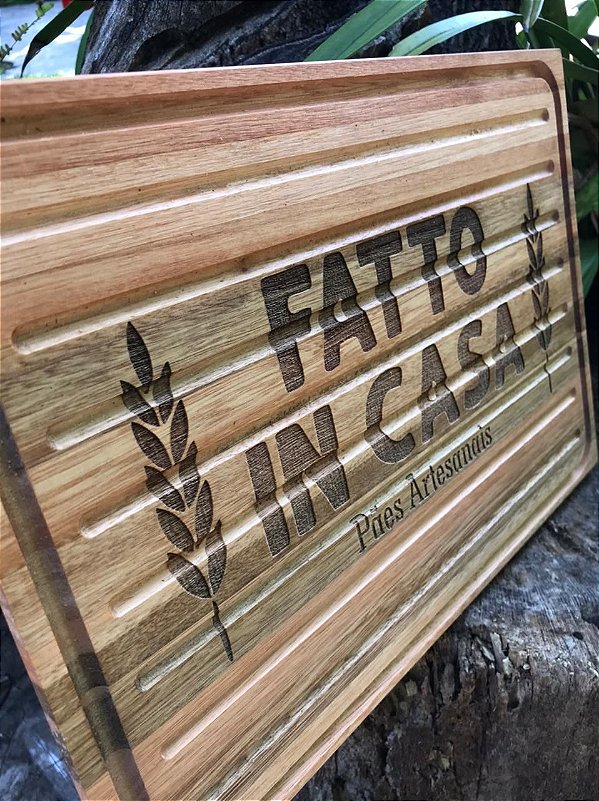 Migalheira em Eucalipto Personalizada