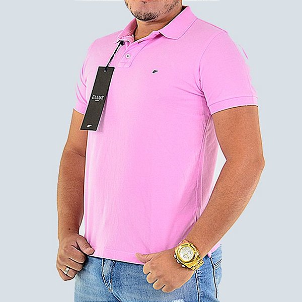 Camiseta Gola Polo Ellus Rosa - Monethun.com | Loja Online - Moda,  Camisetas, Ofertas