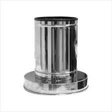 SUPORTE DE SOLO TIPO CARTOLA EM INOX P4/P6
