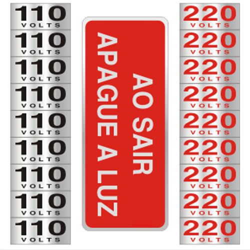 APAGUE A LUZ 110/220