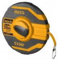 TRENA DE FIBRA LONGA, CAIXA FECHADA INGCO 20M X 12,5MM