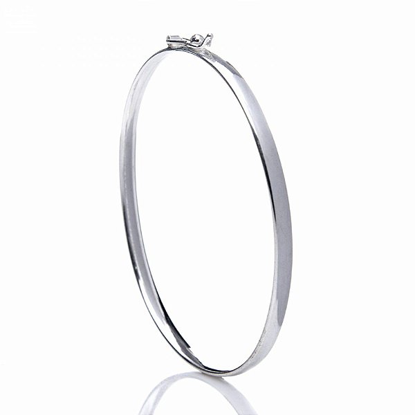 Bracelete Fio Oval - Prata 925