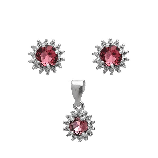 Conjunto Rubi - Prata 925