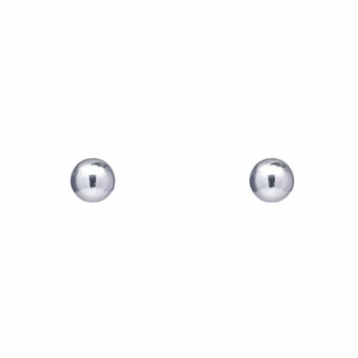 Brinco Bolinha - Prata 925