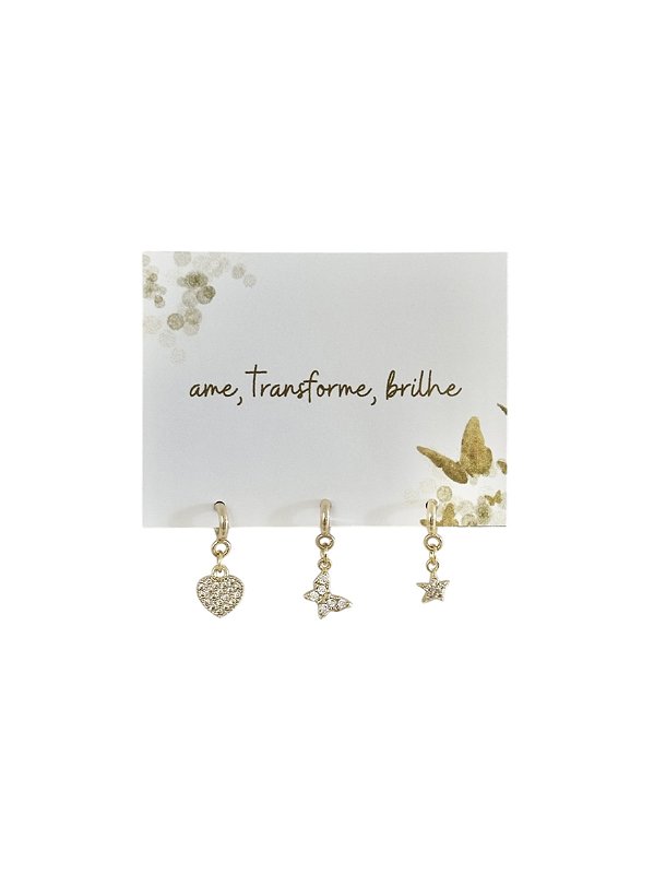 Kit Mini Pingentes - Meu Sonho