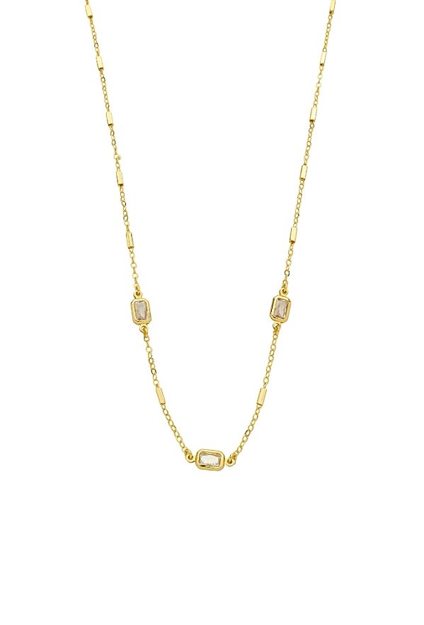 Colar Tubinho Cristal