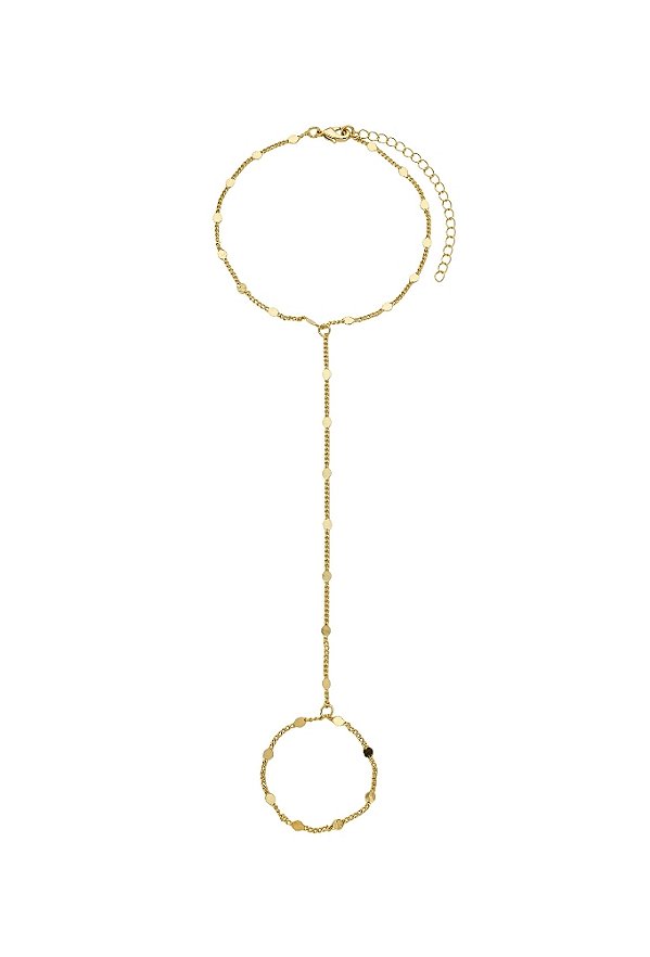 Hand Chain Chapinha Ouro