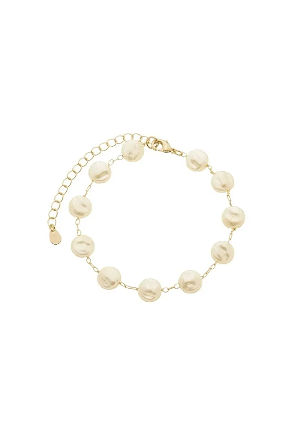 Pulseira Pérolas Moeda