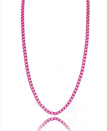 Colar Quadrado Colorido