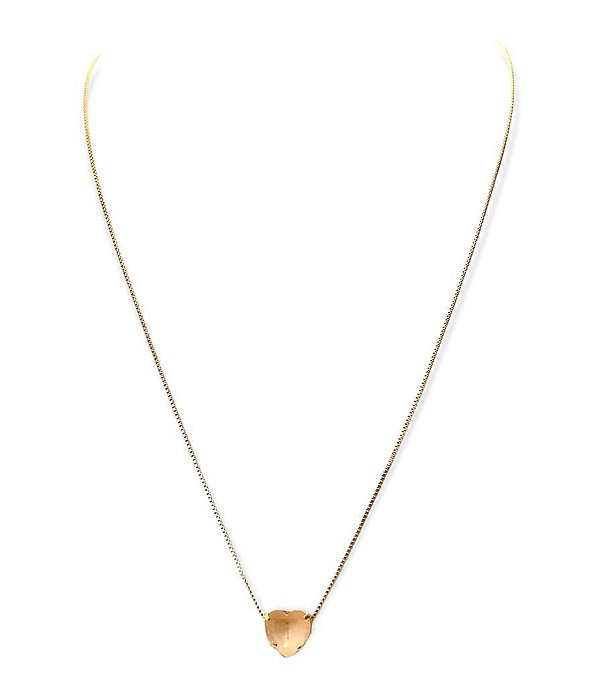 Colar Veneziana Coração Fusion