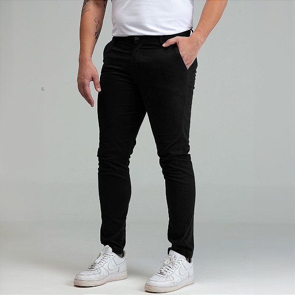 Calça de Sarja Preta
