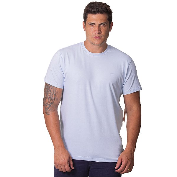 Follow Basic Cotton Pima Azul Claro #