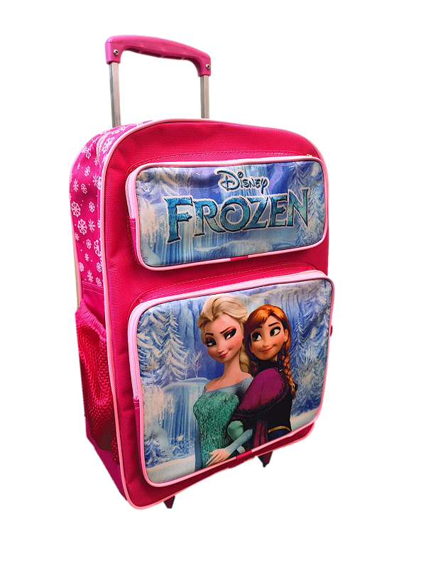 Mochila Escolar Frozen Com Rodinhas