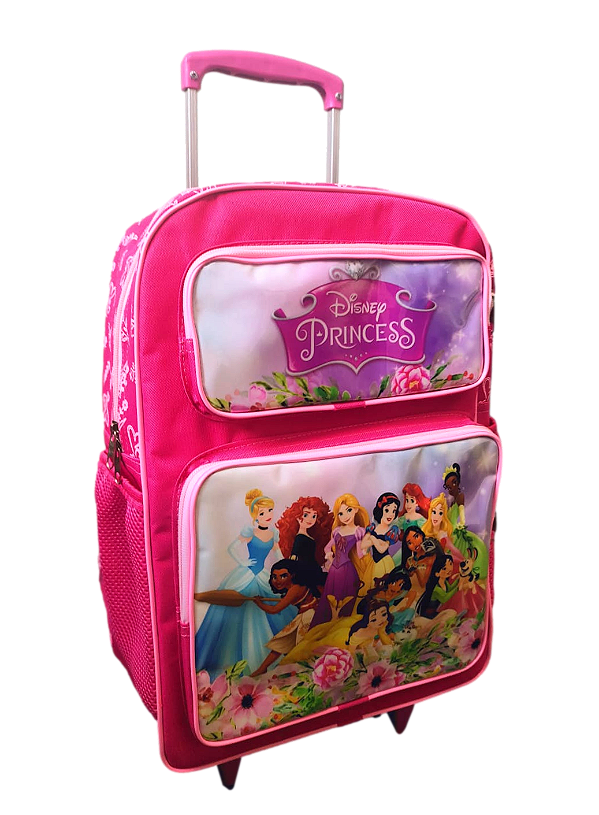 Mochila Escolar Princesas Com Rodinhas