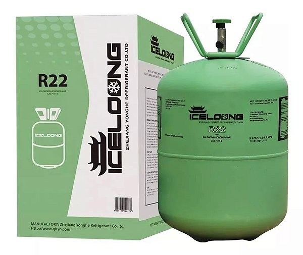 Gás Refrigerante R22 para ar condicionado 13,60KGS