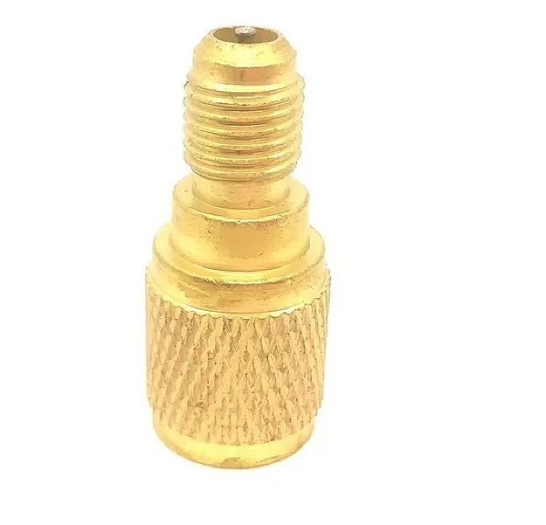 Adaptador para manifold 410 1/4M x 5/16F com Schrader.