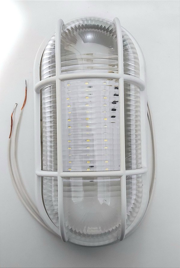 Arandela Mini Tartaruga 220v 6500k IP66120º grampo