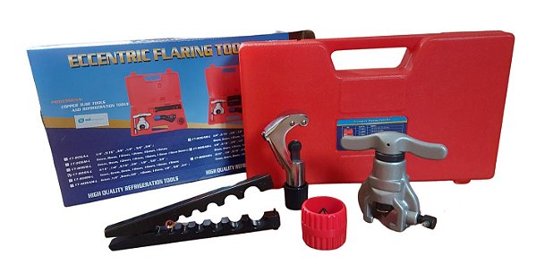 Flangeador excentrico Sem Catraca 1/4 a 3/4 Kit maleta