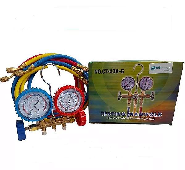 Manifold ar condicionado R22/R134/R404/R407