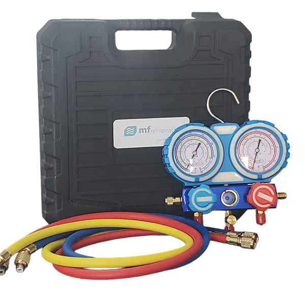 Manifold com maleta R410/R22/134/407 completo 5/16 90cm