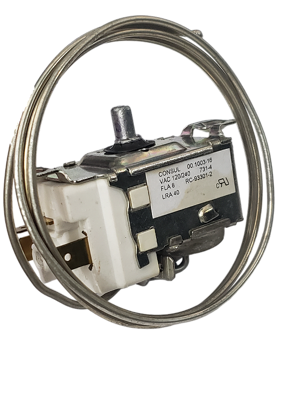 Termostato para Geladeira Consul 3 Pinos Duplex Robertshaw